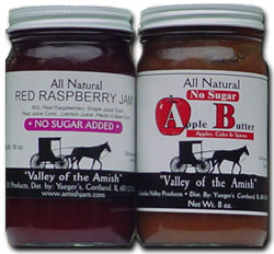 Sugar free homemade apple butter and jam 